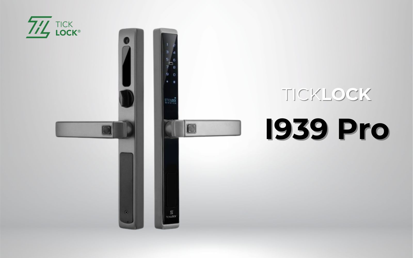 Cửa gỗ mỏng có lắp được khóa cửa vân tay TICKLOCK I939 Pro không? 